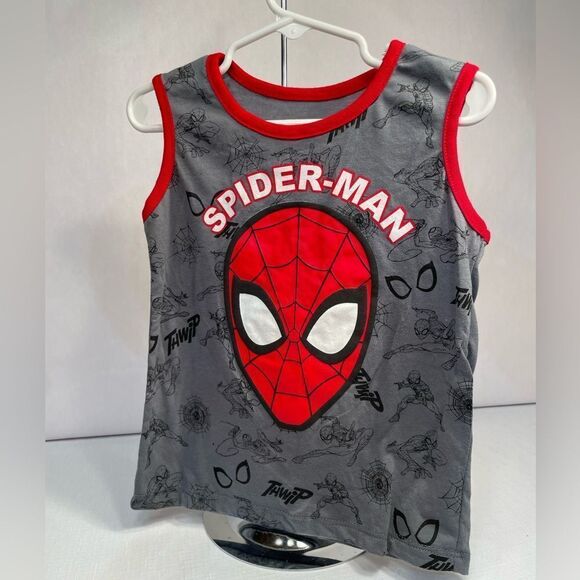 NWT MARVEL SPIDER-MAN TANK TOP SIZE 2T - Picture 1 of 3